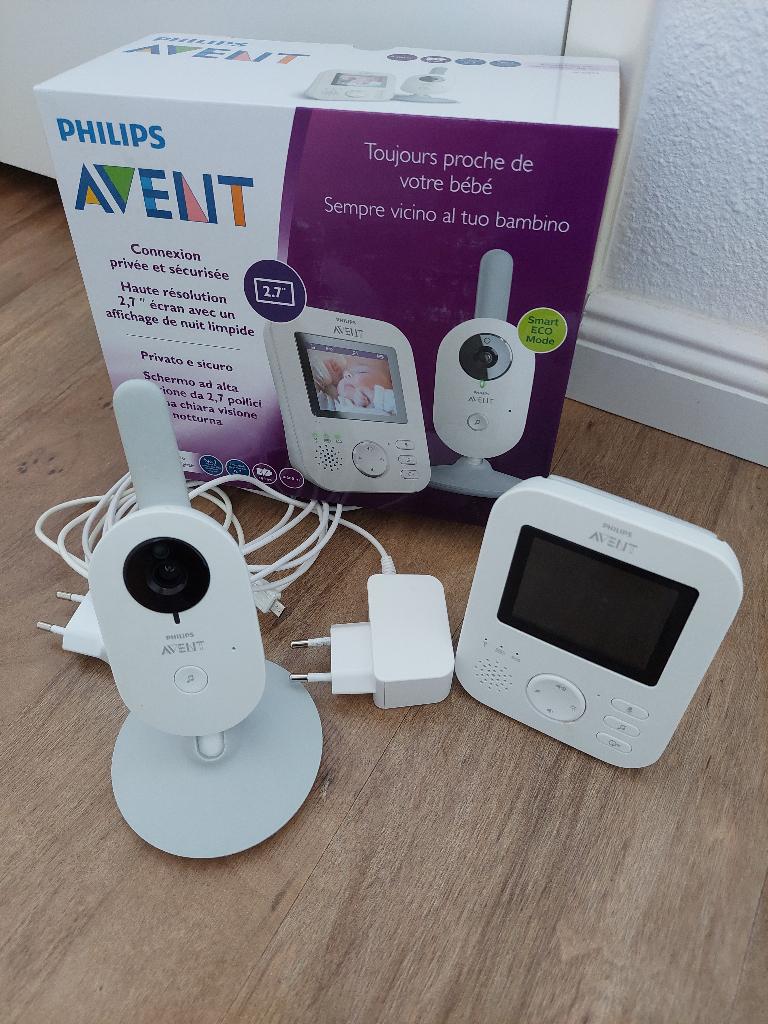 Philips Avent Premium Video Babyfoon, Kinderen en Baby's, Babyfoons, Ophalen, Zo goed als nieuw, 250 meter of meer, Camera
