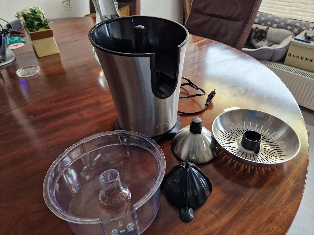 Princess sinaasappelpers., Witgoed en Apparatuur, Juicers, Zo goed als nieuw, Citruspers, Elektrisch, Ophalen of Verzenden