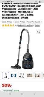 Philips PowerPro Expert 7000 Zakloze Stofzuiger 900W, Stofzuiger, Nieuw, Ophalen of Verzenden, Minder dan 1200 watt
