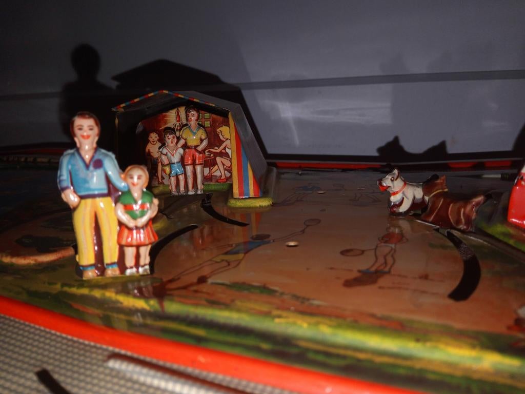 Blikken Camping Technofix, Antiek en Kunst, Antiek | Speelgoed, Ophalen of Verzenden