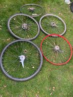 5 verschillende fietswielen, met trommelrem, Fietsen en Brommers, Gebruikt, Overige materialen, Toerfiets, Ophalen