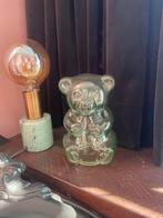 Glazen beertje mintgroen - decoratie babykamer, Ophalen of Verzenden, Zo goed als nieuw, Overige typen