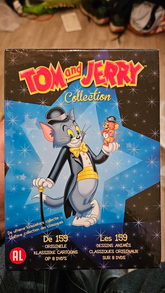 Tom and Jerry dvd box, Alle leeftijden, Ophalen of Verzenden, Zo goed als nieuw, Amerikaans