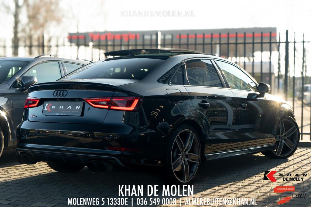 Audi A3 Limousine 2.0 TFSI S3 quattro Pano|Kuipstoelen|Bang&, Automaat, Stof, Gebruikt, 4 cilinders