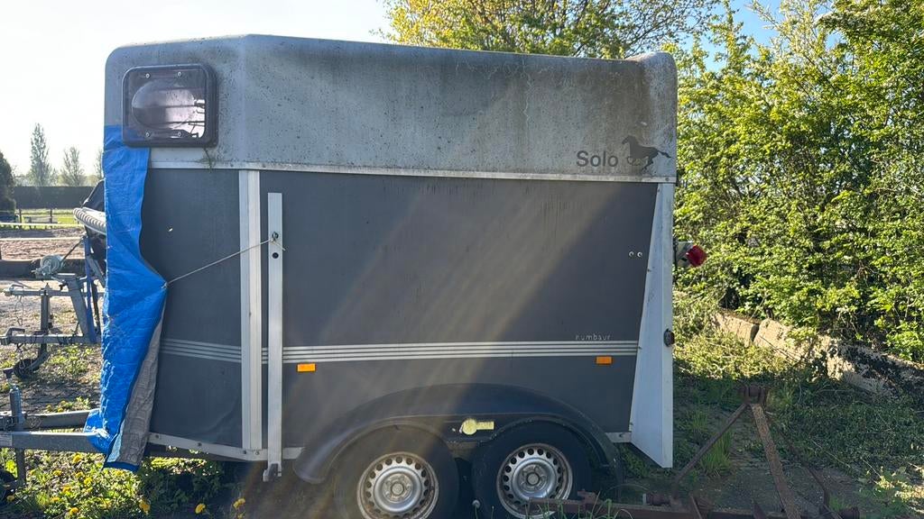 Paardentrailer voor liefhebber, Auto diversen, Aanhangers en Bagagewagens, Ophalen of Verzenden, Gebruikt