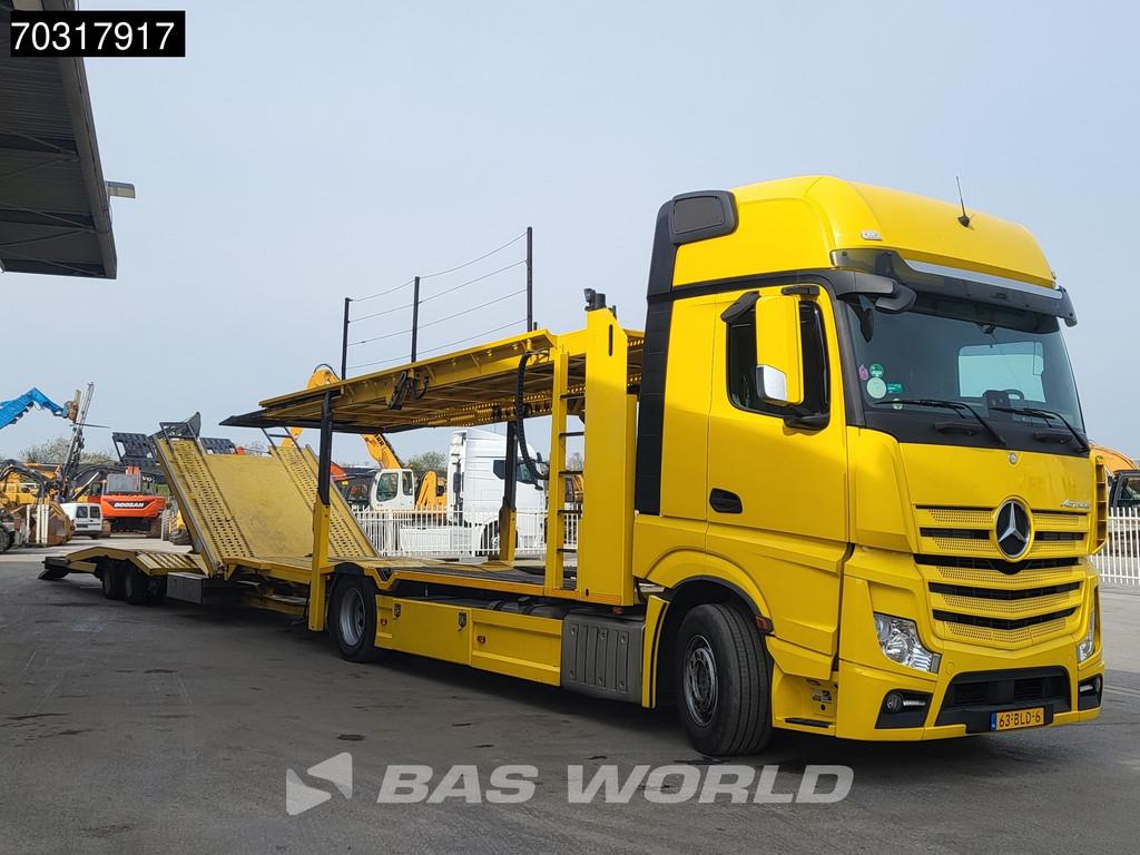 Mercedes Actros 1845 4X2 NL-Combi Car transporter GS Meppel, Automaat, Euro 6, Overige kleuren, Mercedes-Benz