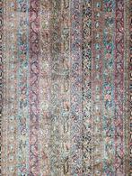 Handgeknoopt Perzisch zijde Ghoum tapijt floral 142x210cm, Crème, Gebruikt, 100 tot 150 cm, Vintage Perzisch, Oosters