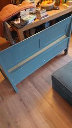 Klepbank met opbergruimte - Groen/Blauw, Ophalen, Gebruikt, Twee, Overige kleuren