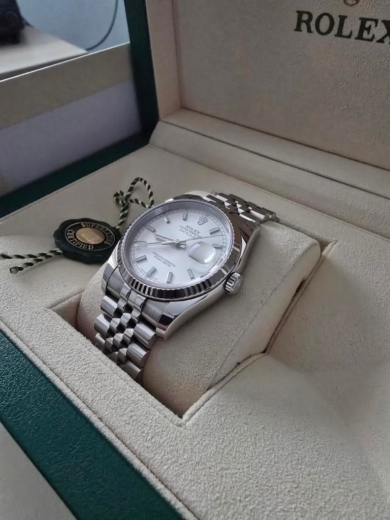 Rolex 116234 Datejust Silver Dial 2016, Ophalen of Verzenden