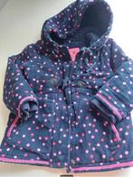 Frendz Winterjas Jas Jasje Winterjasje Blauw Roze Stip mt 80, Meisje, Frendz, Ophalen of Verzenden, Zo goed als nieuw