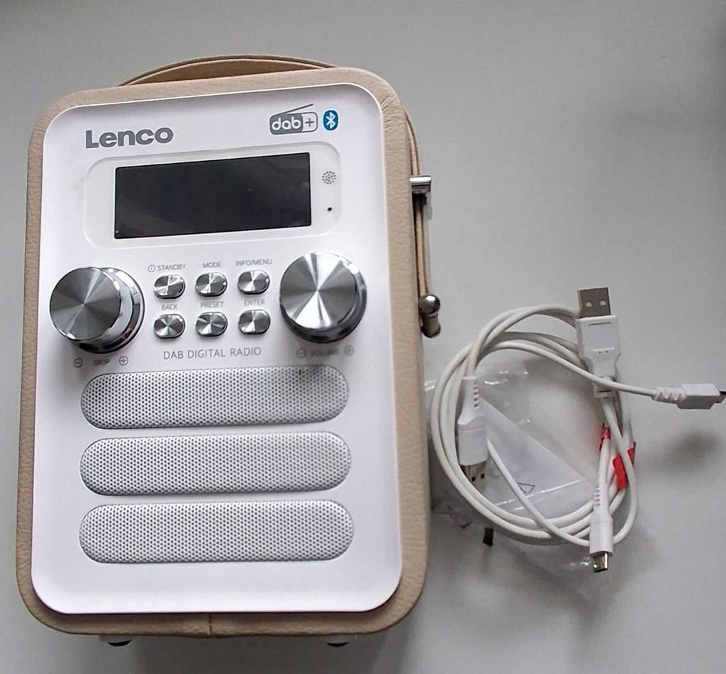 Lenco PDR-050 Draagbare radio, Ophalen, Zo goed als nieuw, Radio