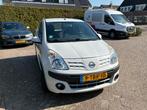 Nissan Pixo-1.0- 2013 airco/bluetooth - parelmoer wit, Auto's, Voorwielaandrijving, Euro 5, Stof, 4 cilinders
