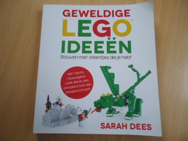 Geweldige Lego ideeën, bouw ideeën, Sarah Dees, Boeken, Ophalen of Verzenden, Zo goed als nieuw, Overige onderwerpen