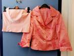 Vera Mont setje: Blazer + bustier top roze satijn S-M 35954, Vera Mont, ., Ophalen of Verzenden, Zo goed als nieuw