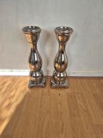 2x kandelaar, Ophalen, Overige materialen, Minder dan 25 cm