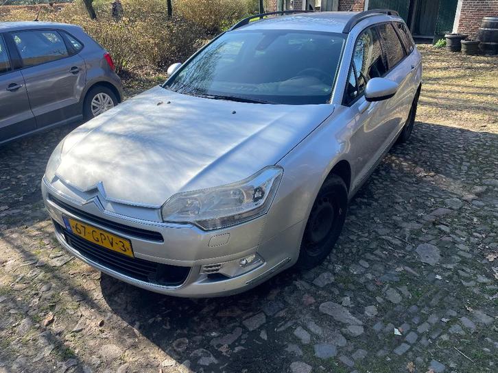 Citroën C5 2.0 16V Tourer AUT 2008 Zilver, Auto's, Citroën, Particulier, LPG, Ophalen