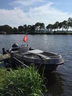 Aluminium MLV 555 open console boot 5.55 meter, Ophalen, Gebruikt, 70 tot 120 pk, Aluminium