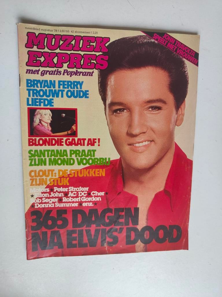 Muziek Expres augustus 1978, Ophalen of Verzenden, 1960 tot 1980, Nederland, Tijdschrift