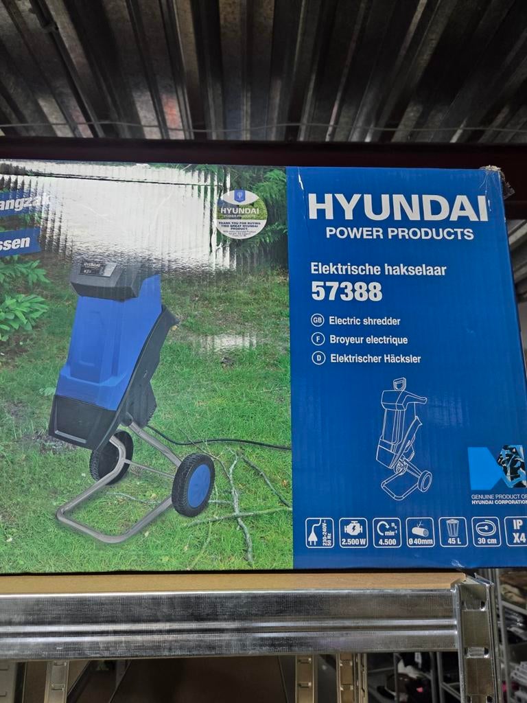 Hyundai Elektrische Hakselaar 57388 - Krachtig en Efficiënt, ., Nieuw, Ophalen of Verzenden, .
