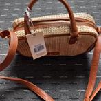 NIEUWE rieten  handtas plus schouderband, Ophalen of Verzenden, Nieuw, Handtas