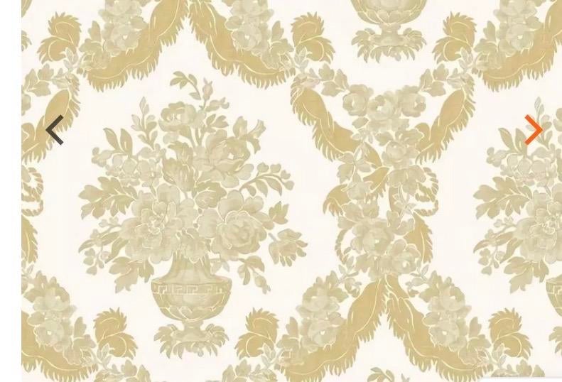 6 rollen vinyl behang op vlies crème slaapkamer/woonkamer, Ophalen of Verzenden, 25 tot 50 m², Beige