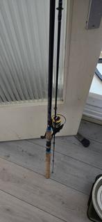 Hengel met molen - Perfect voor de roofvisser, Ophalen, Gebruikt, Complete set