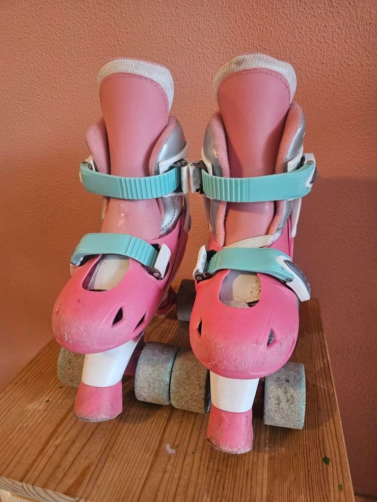 Rolschaatsen verstelbaar 30-33, Kinderen en Baby's, Speelgoed | Buiten | Rolschaatsen, Ophalen, Verstelbaar, Gebruikt, Kinderen