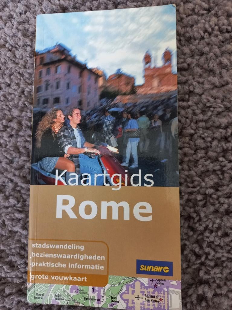 Kaartgids Rome, Ophalen of Verzenden