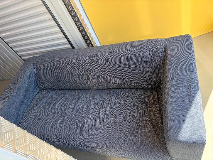 Klippan bank + hoes - Zo goed als nieuw!, Huis en Inrichting, Banken | Bankstellen, Zo goed als nieuw, Rechte bank, Tweepersoons