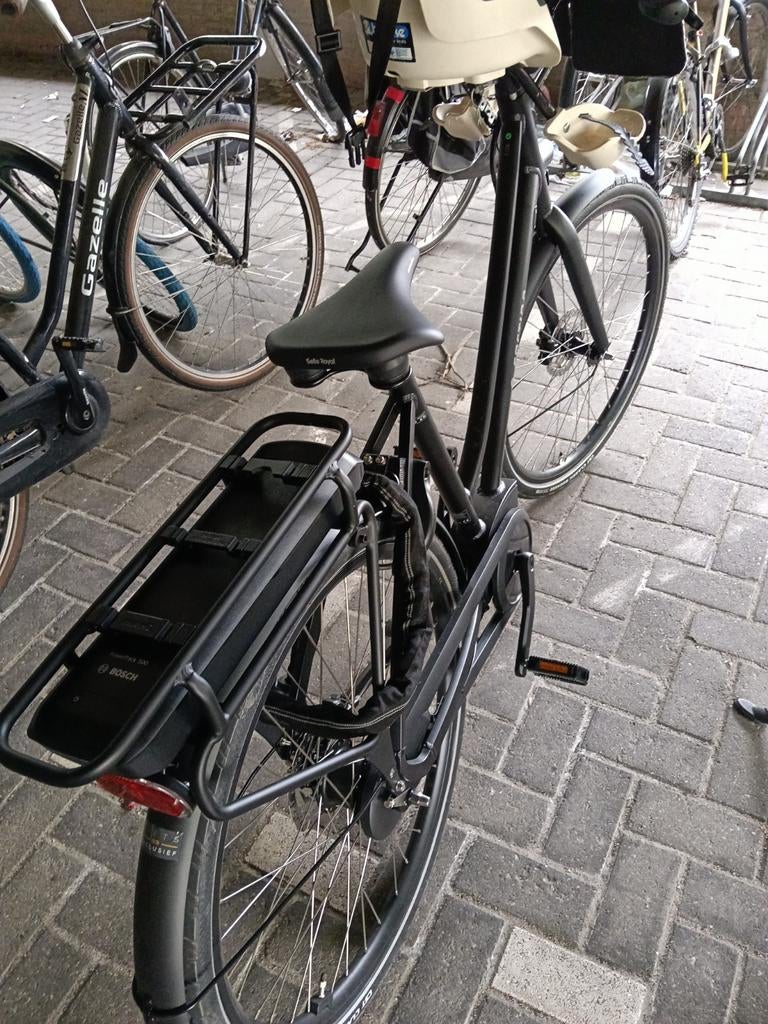Elektrische fiets met Bosch PowerPack 500 accu, Nieuw, 51 tot 55 cm, 50 km per accu of meer, Ophalen