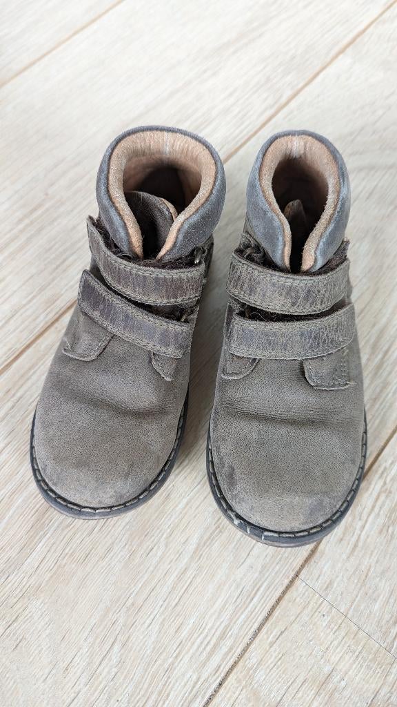 Bruine leren schoenen Bobbi Shoes maat 27, Gebruikt, Bobbi Shoes, Schoenen, Ophalen of Verzenden
