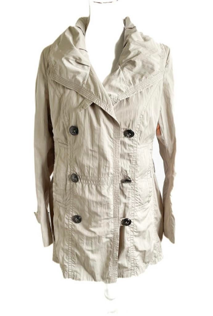 Mooie jas van Creenstone 40, Maat 38/40 (M), Tokyostraat 7-11 1175 RB Lijnden, Info@creenstone.com, Beige