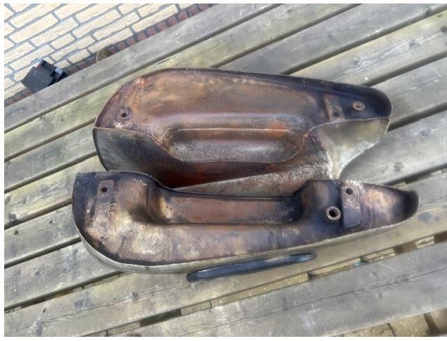 Norton A7 tank, Ophalen, Gebruikt