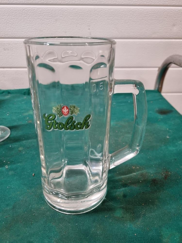 bierpul grolsch 0.5l glas, Ophalen of Verzenden, 'T Olde Gre-j, Info@toldegrej.nl, Endepoelstraat 20f Didam
