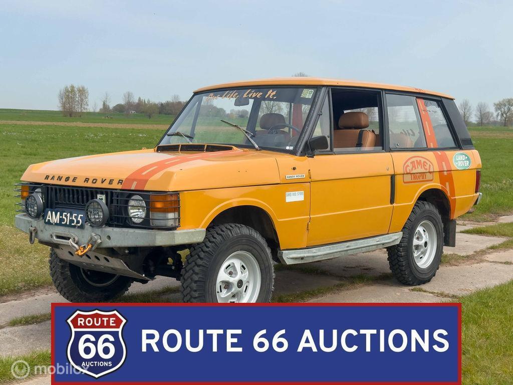 Range Rover Classic Early A-Series 2-Door | 1971 | Route 66, Auto's, Land Rover, Overige carrosserieën, Zwart, Bedrijf