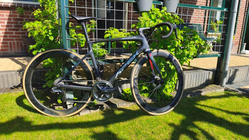 Apex Aerodyne Dura Ace Di2 maat S, 28 inch, Gebruikt, Carbon, Heren