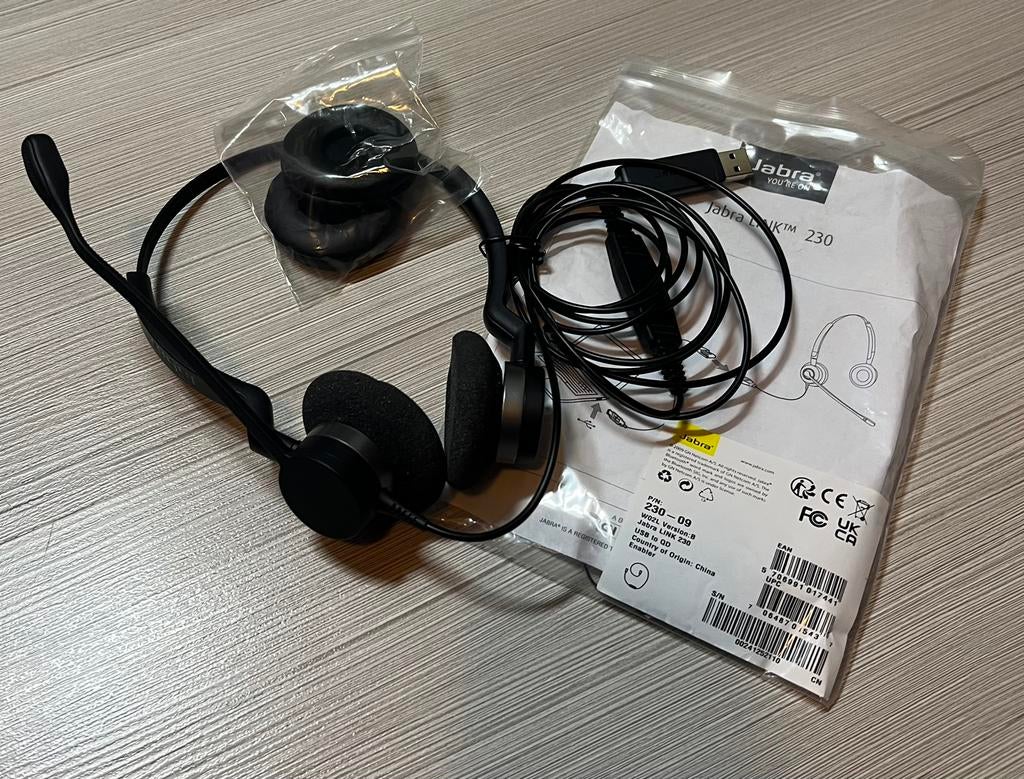 Jabra LINK 230 USB-adapter, Ophalen of Verzenden, Nieuw, Snoer of kabel, Overige merken