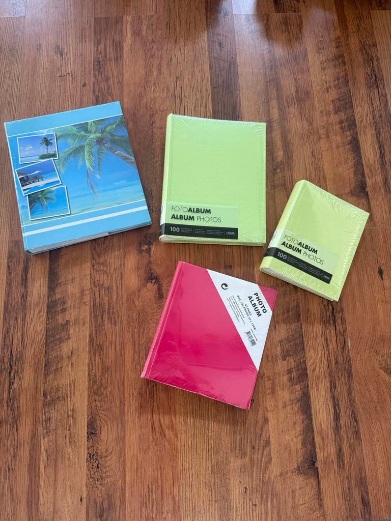 Diverse nieuwe fotoalbums - HEMA en meer, Ophalen of Verzenden, Nieuw, Fotoalbum