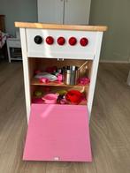 Te koop: kinderkeukentje met toebehoren, Ophalen, Gebruikt, Hout, Speelkeuken