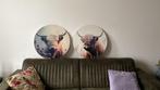 Schotse Hooglander Muurcirkel 60 cm -  Dibond Nieuw € 258, Ophalen of Verzenden, Nieuw