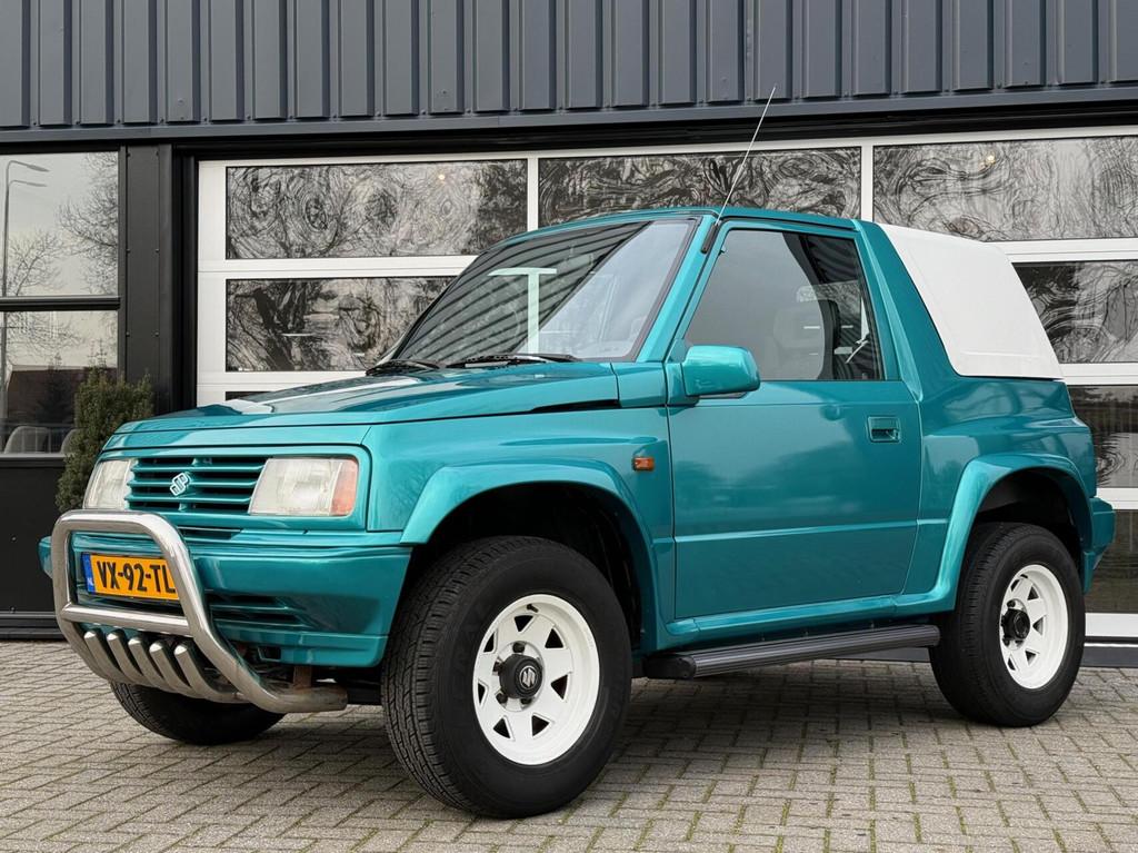 Suzuki Vitara 1.6 JLX |Uniek|93.000 KM|Gerestaureerd|Bullbar, 1450 kg, Stof, 4 cilinders, Origineel Nederlands