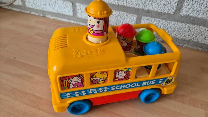 Vrolijke Wijsjes Schoolbus - Zo goed als nieuw, Kinderen en Baby's, Speelgoed | Speelgoedvoertuigen, Zo goed als nieuw, Ophalen