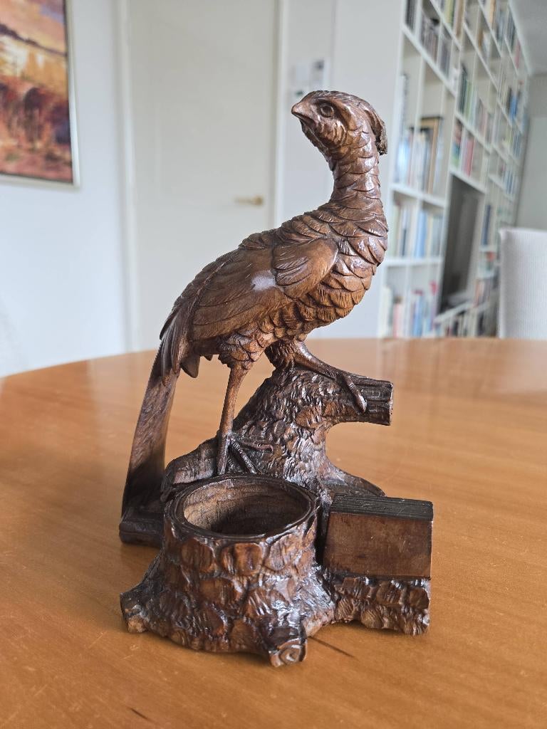 Antieke Black forest jacht tafereel, Ophalen of Verzenden, Handgemaakt, Hout