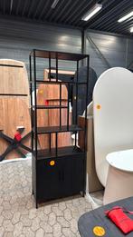 Vakkenkast zwart 210x75x36, Ophalen, Nieuw