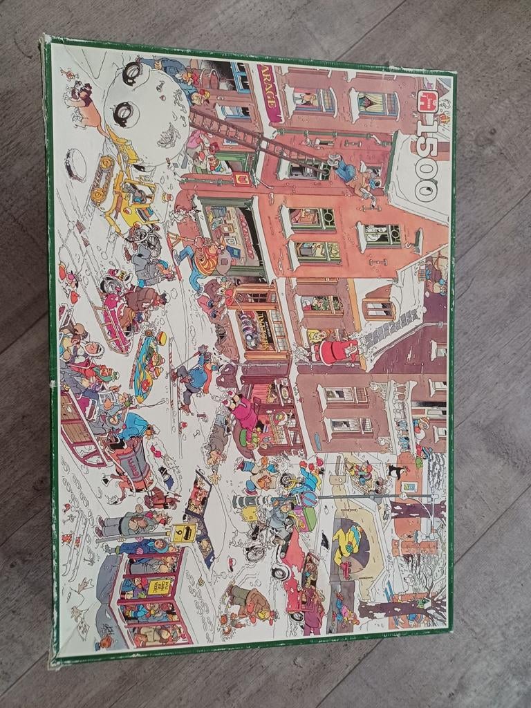 Puzzel 1000 jumbo, Ophalen of Verzenden, 500 t/m 1500 stukjes, Gebruikt