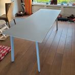 Witte design eettafel (Hay) met vier poten, Huis en Inrichting, Tafels | Eettafels, Ophalen, Gebruikt, Rechthoekig, 50 tot 100 cm