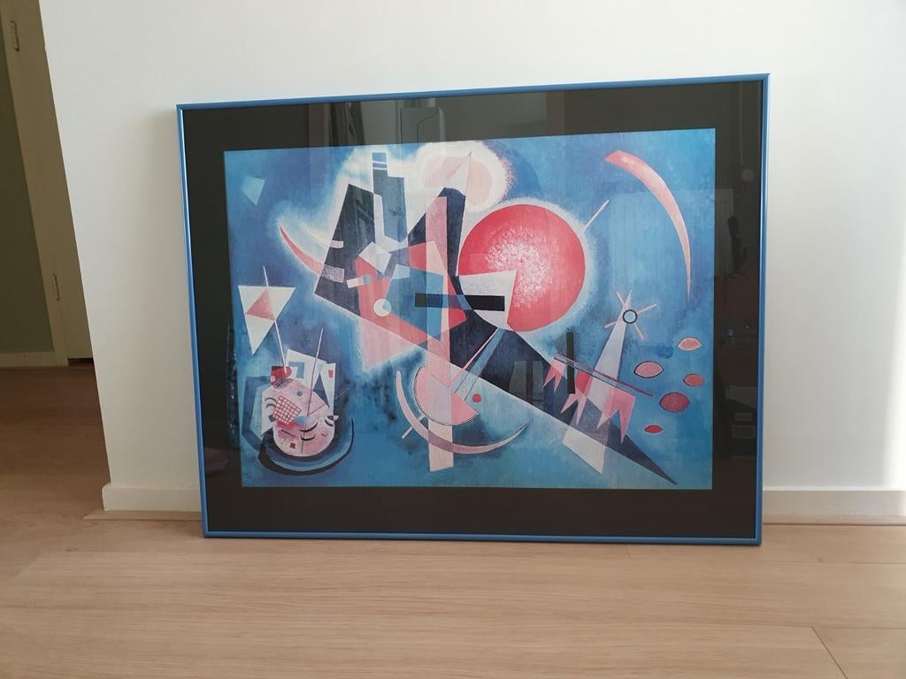 Kandinsky artprint 'Im Blau' - 1925., Antiek en Kunst, Ophalen