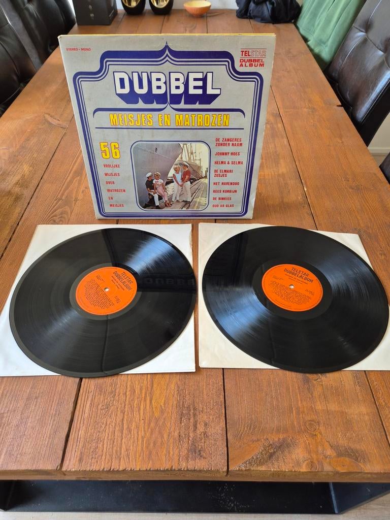 Dubbel Meisjes en Matrozen Telstar Dubbelalbum, Ophalen of Verzenden