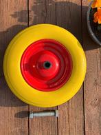 Kruiwagenwiel incl. as, Ophalen, Zo goed als nieuw, Handmatig, Wiltec