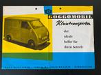 Goggomobil Kleintransporter brochure 1957, Boeken, Ophalen of Verzenden, Zo goed als nieuw, Overige merken